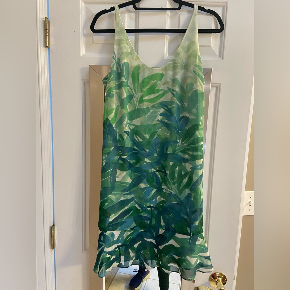 Cabi floral patterned midi dress